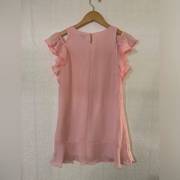 Tommy Hilfiger | Cold Shoulder | Blush Pink Dress | Size 12 - Picture 2 of 5